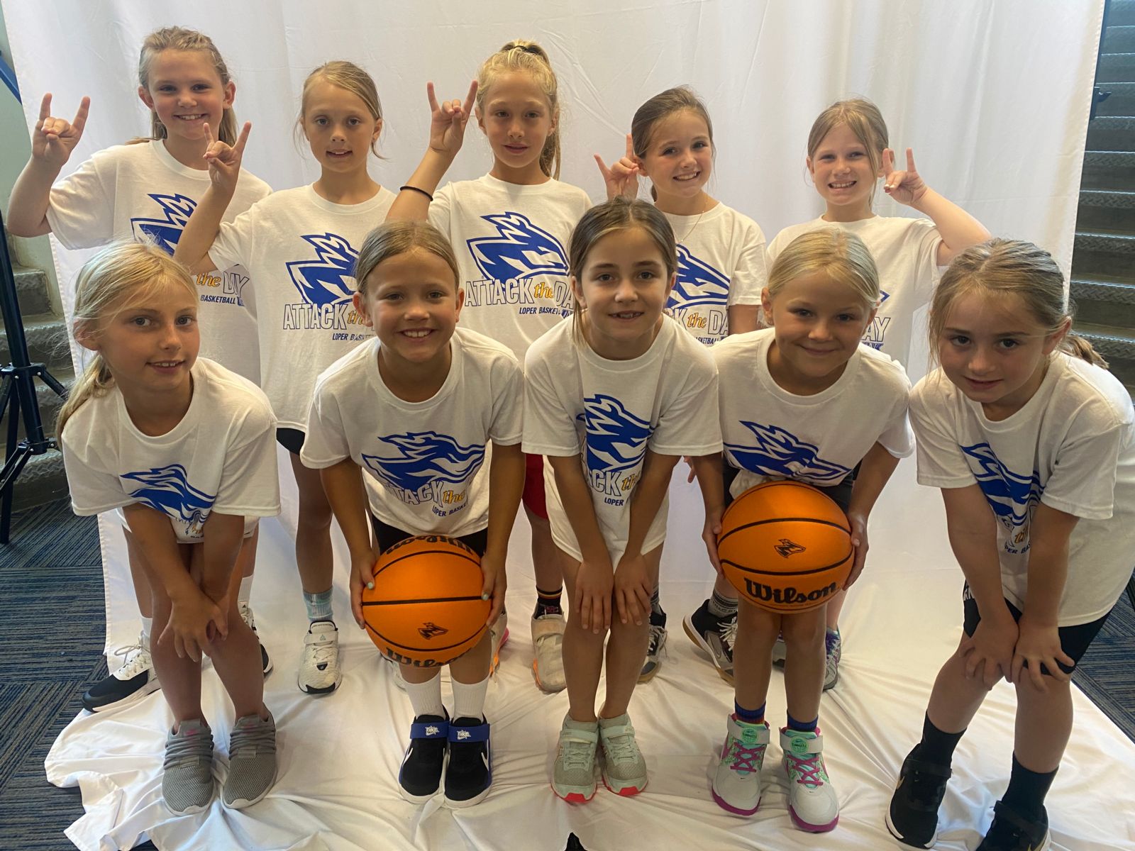 UNK Women's Basketball Kids Camp